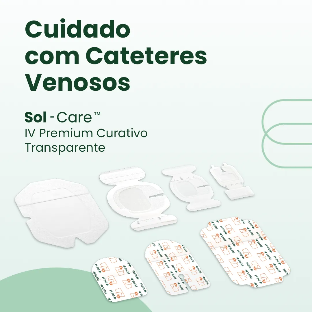 Curativos IV Premium Transparente Sol-Care