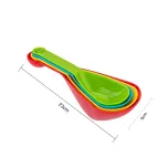 Conjunto Medidor De Xicaras E Colheres 04 Peças Coloridas
