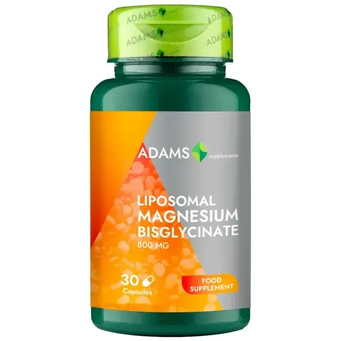 Liposomal Magnesium Bisglycinate 800 mg, 30 capsules, Adams