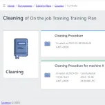 Document Management System (DMS) and Training Management System(TMS)