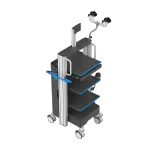 Medical cart, medical trolley Multix Line X4S for endoscopy