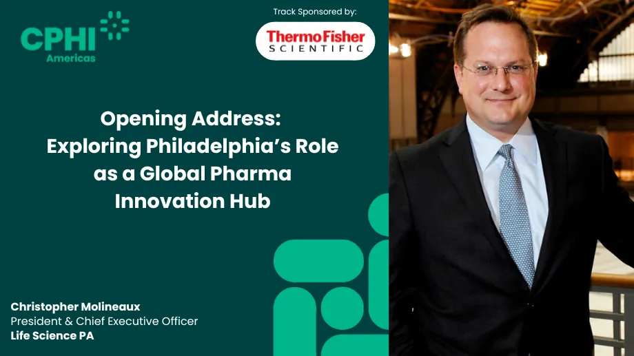 Opening Address: Exploring Philadelphia’s Role as a Global Pharma Innovation Hub