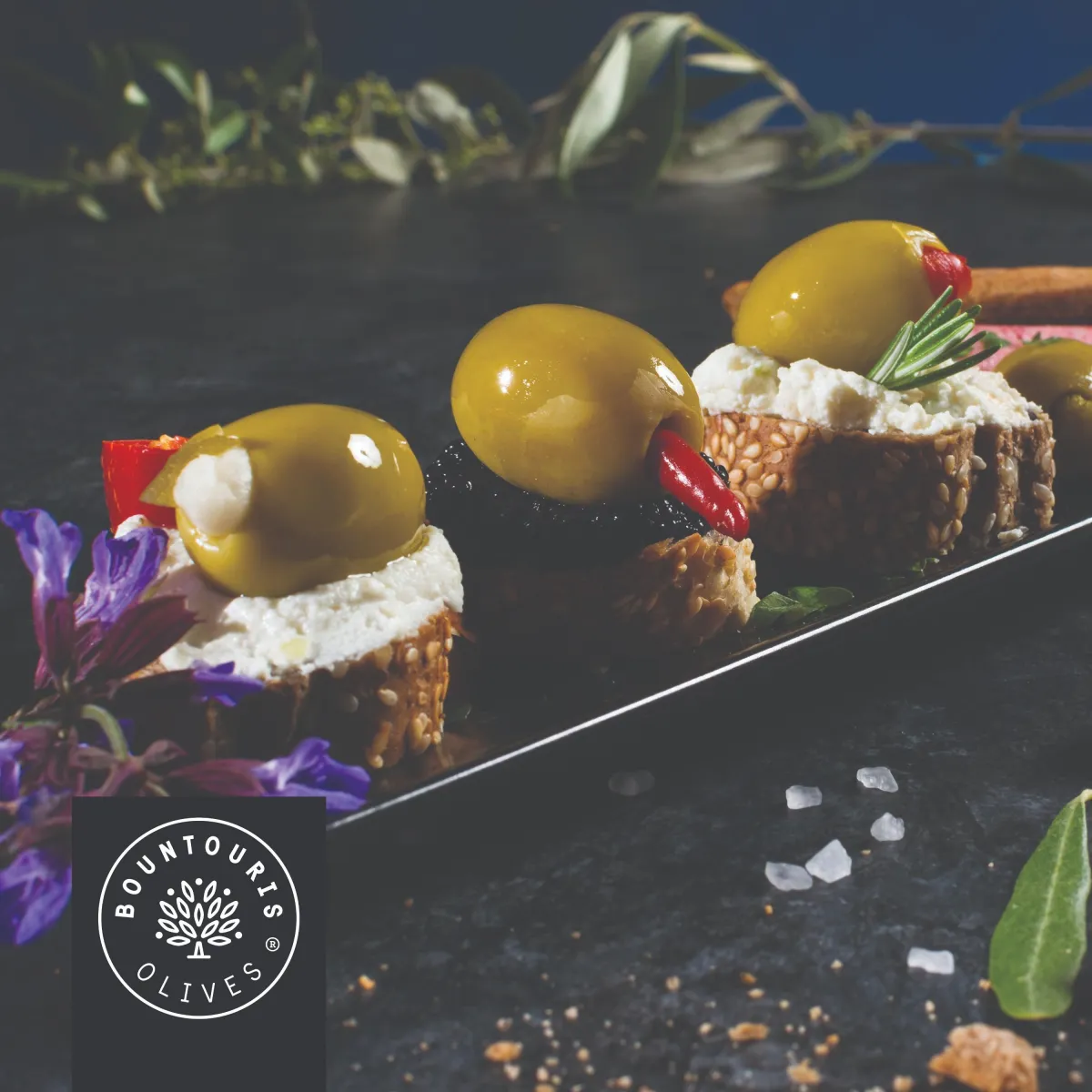 Premium Green Halkidiki olives and fine gourmet products.
