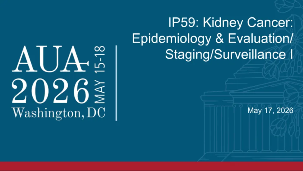 IP59: Kidney Cancer: Epidemiology & Evaluation/Staging/Surveillance I
