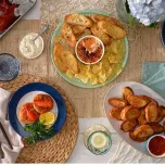 Maine Lobster Cakes, Maine (Hot) Lobster Dip, Mini Lobster Grilled Cheese Sandwiches