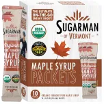 Organic Pure Maple Syrup Packets 10-Pack Box