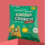 CACTUS CRUNCH TORTILLA CHIPS — SEA SALT & JALAPENO