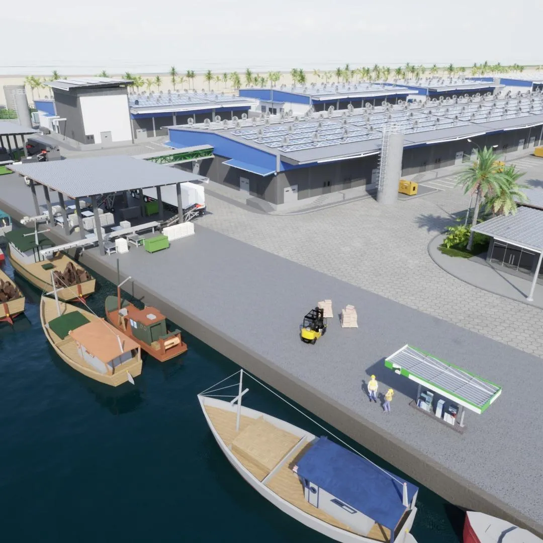 Terminal Pesqueiro e Infraestrutura de Apoio Social