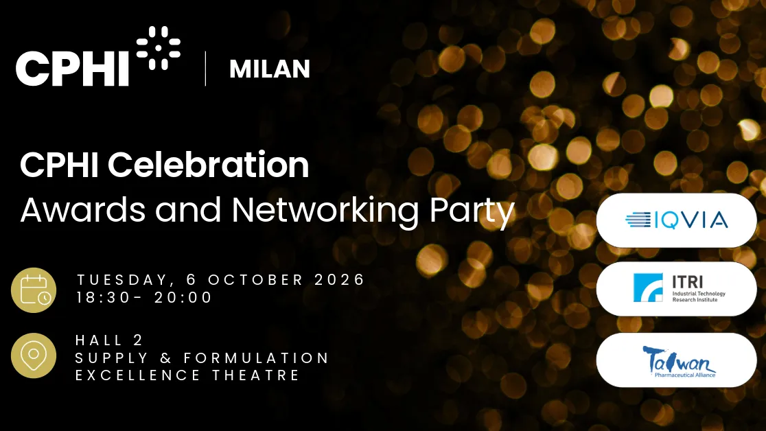 CPHI Celebration: Awards and Networking Party