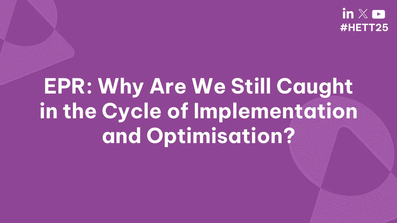 EPR - Why Are We Still Caught in the Cycle of Implementation and Optimisation?
