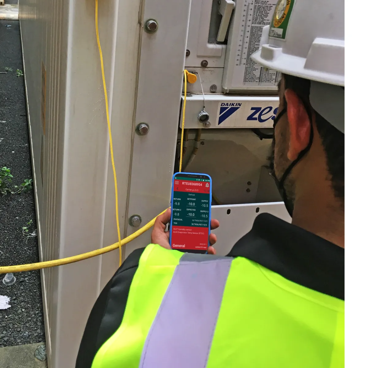 GrAsPP - Mobile Reefer Monitoring, Anytime, Anywhere