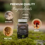 Mico Mix (Shiitake, Reishi, Maitake) Capsules