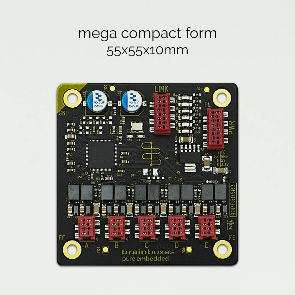 Pure Embedded Industrial 5 Port 10/100 Ethernet Switch