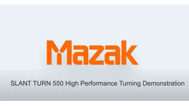 SLANT TURN 550 High Performance Turning Demonstration