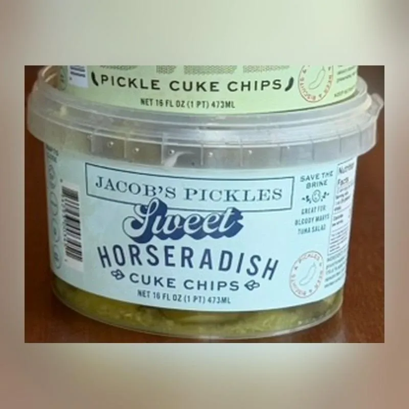 Sweet Horseradish Pickle Chips - 16 oz