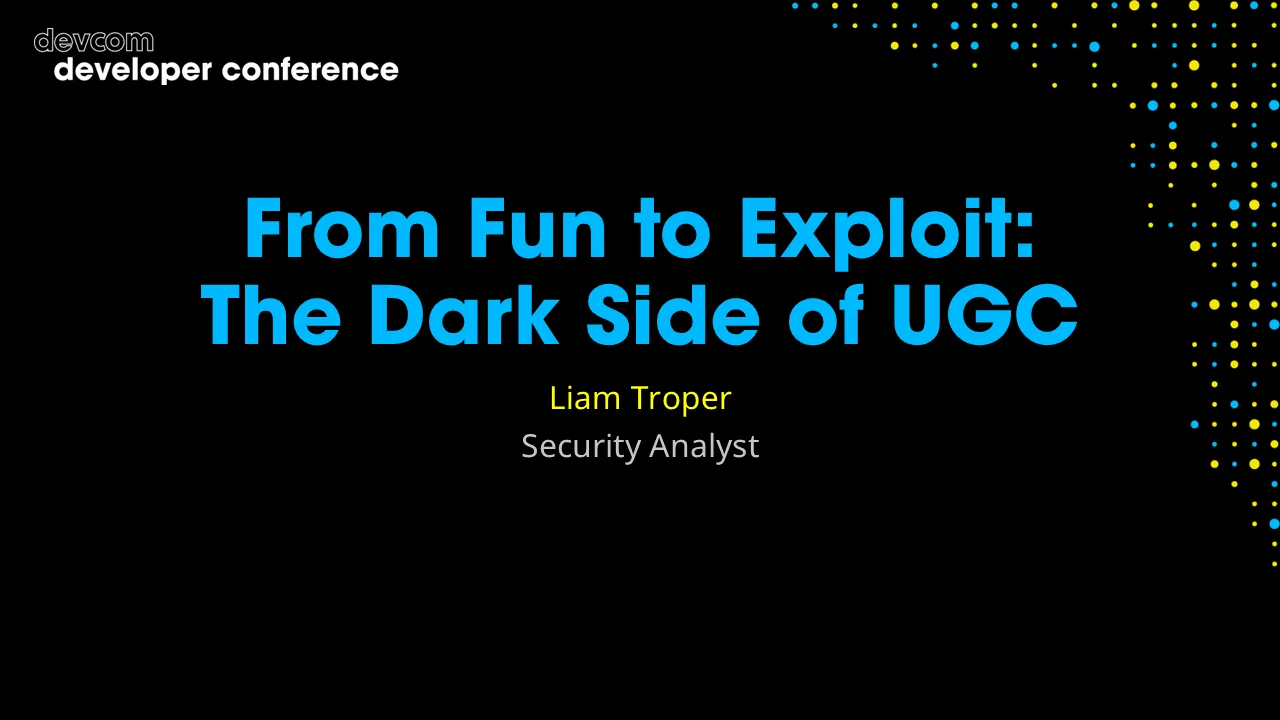 From Fun to Exploit: The Dark Side of UGC
