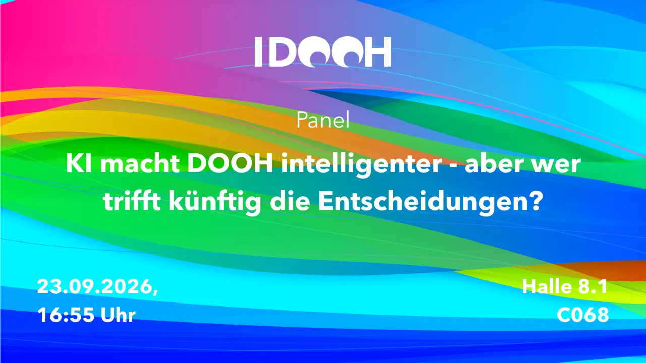 KI macht DOOH intelligenter – aber wer trifft künftig die Entscheidungen?