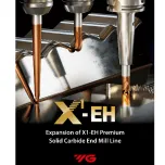 X1-EH Solid Carbide End Mills