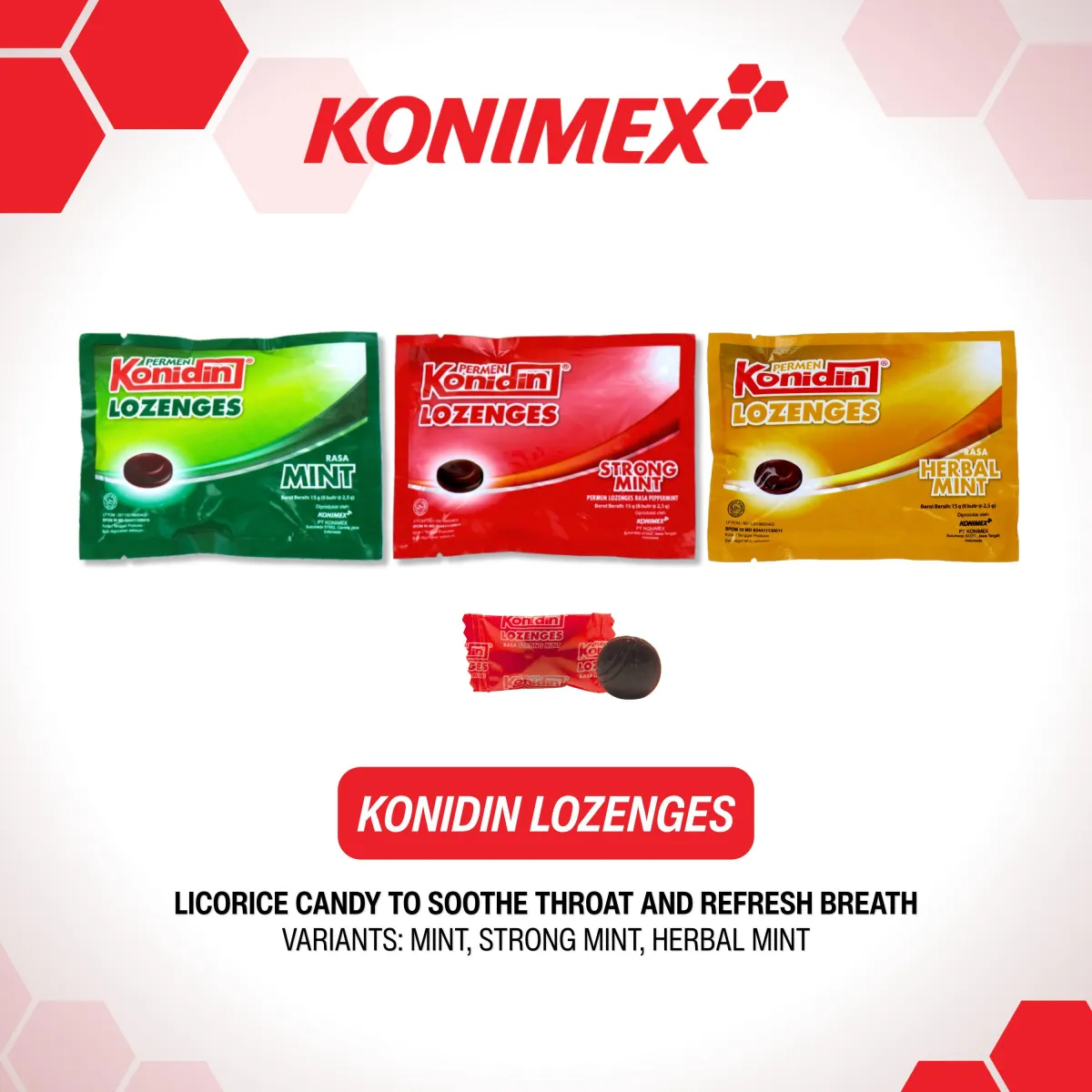 KONIDIN LOZENGES (Lozenges Candy)