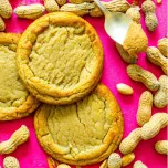 Miso Peanut Butter frozen cookie dough