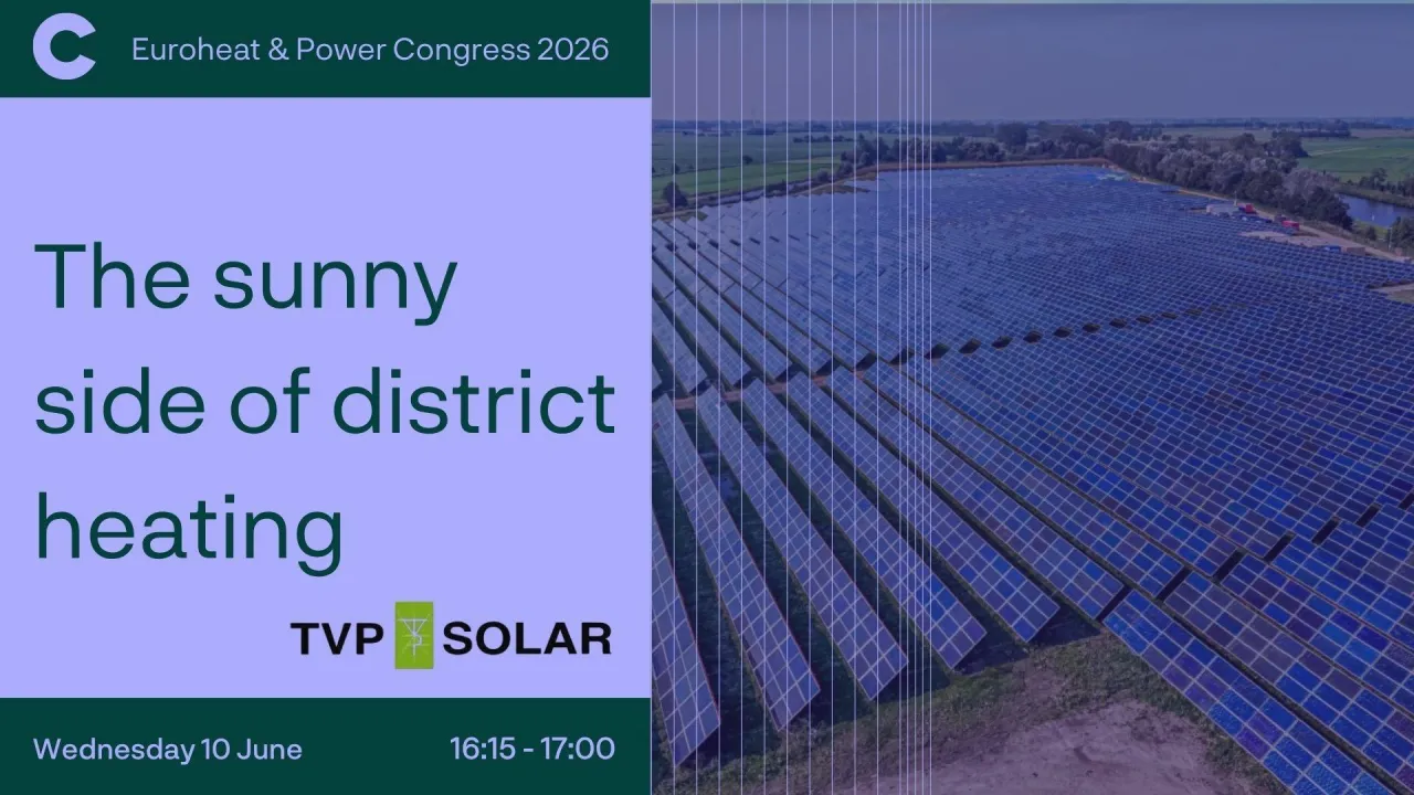 The sunny side of district heating by TVP Solar