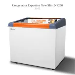 NS250 | Congelador Expositor New Slim 310 Litros