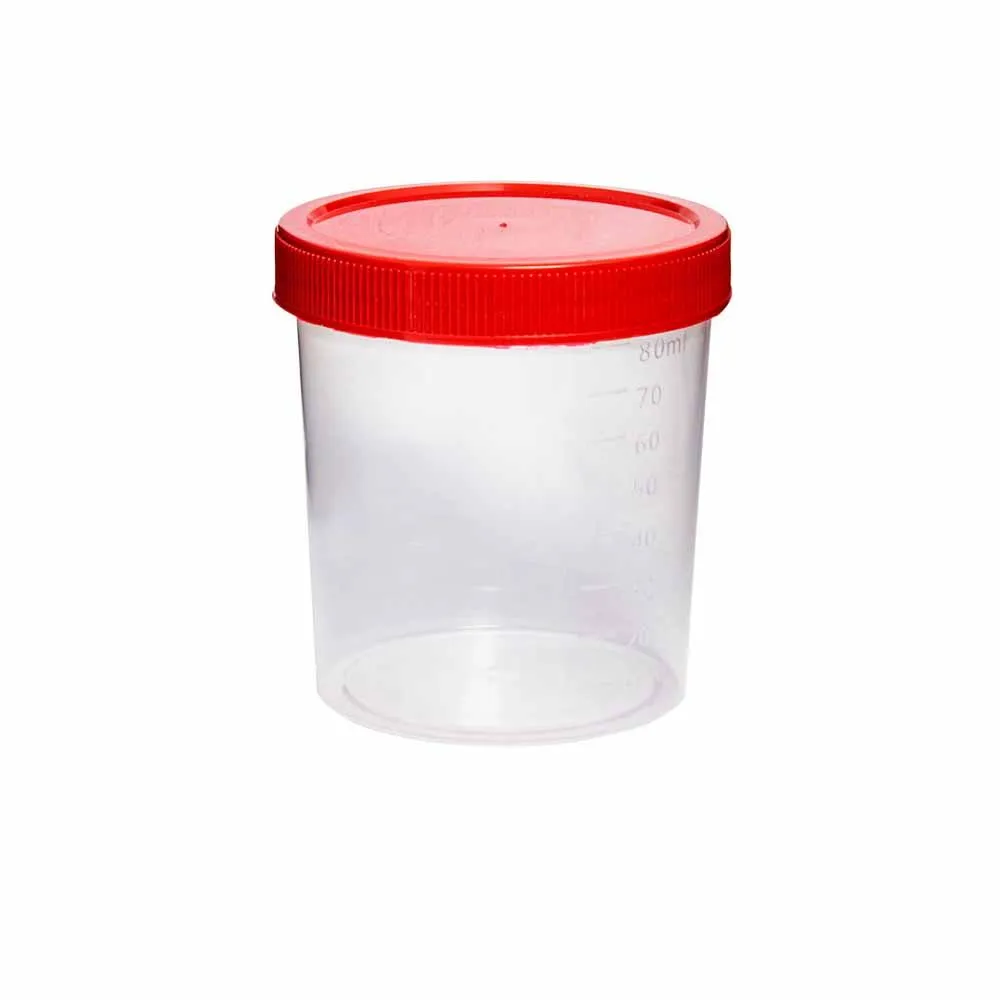 FL1-0050Ve-M500 Coletor Estéril, Transp. Indiv. s/ Pá, Tp Vermelha