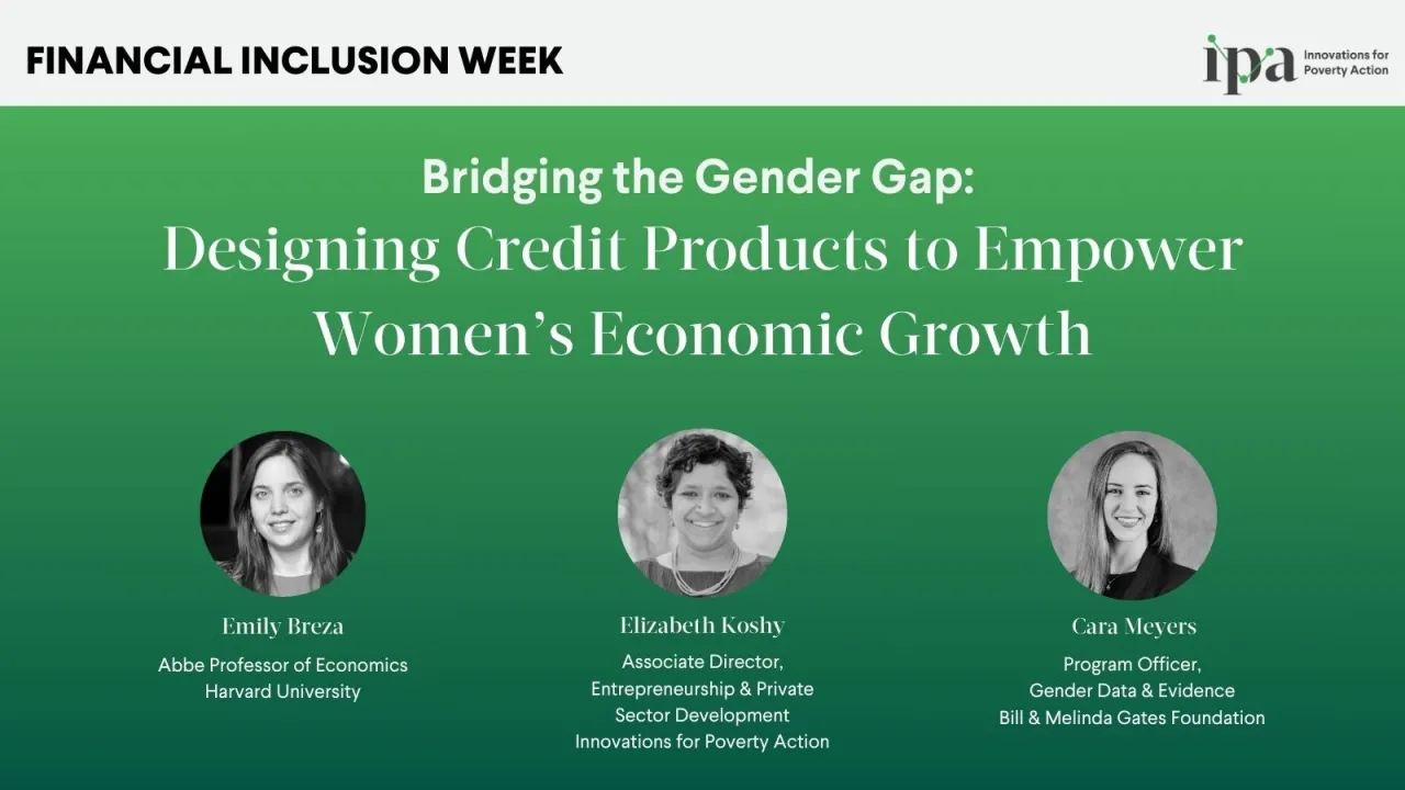 Bridging the Gender Gap: Designing Credit Products to Empower Women’s Economic Growth