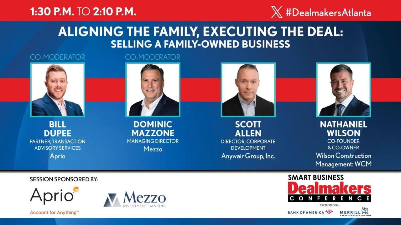 Aligning the Family, Executing the Deal: Selling a Family-Owned Business
