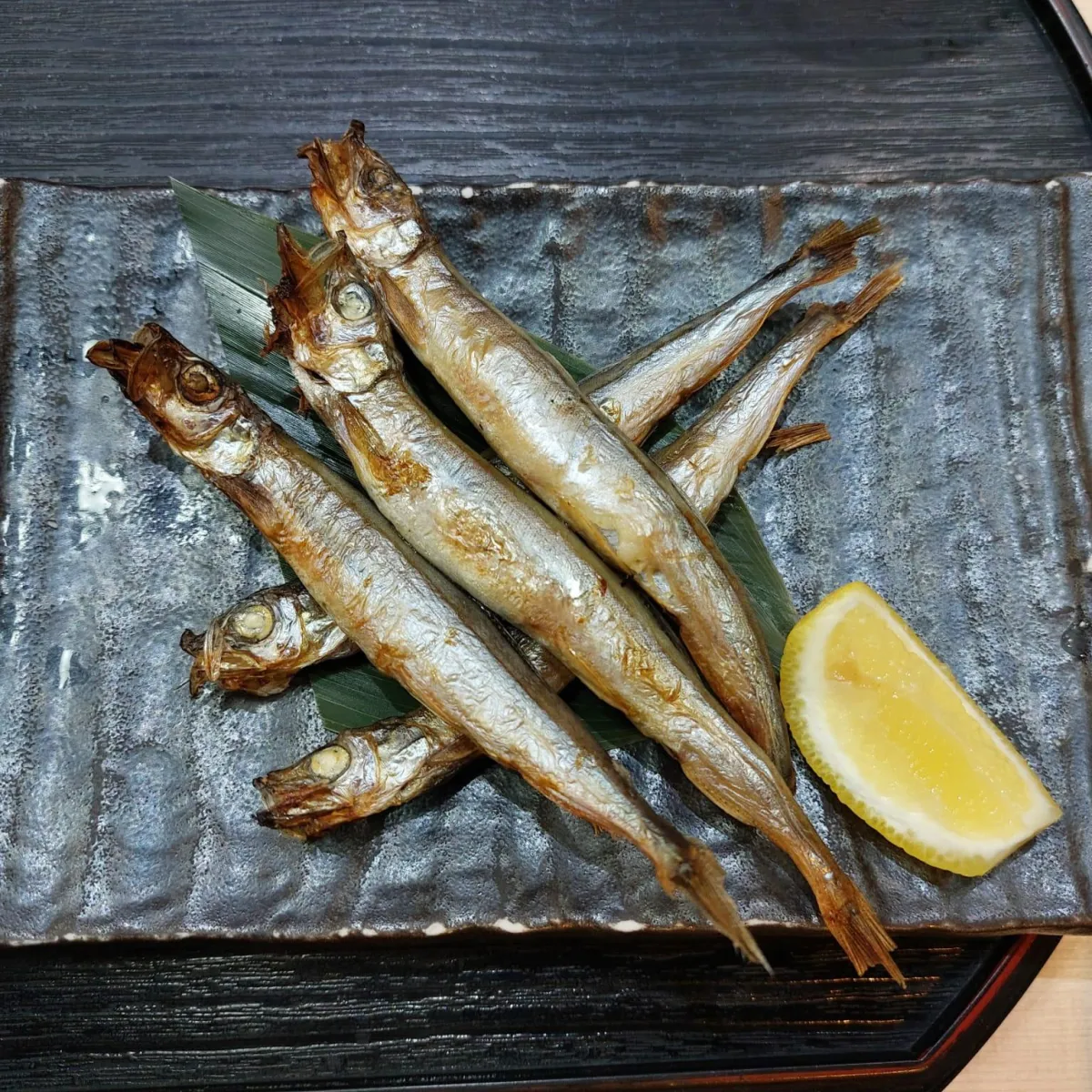 Sishamo (dried and frozen capelin)