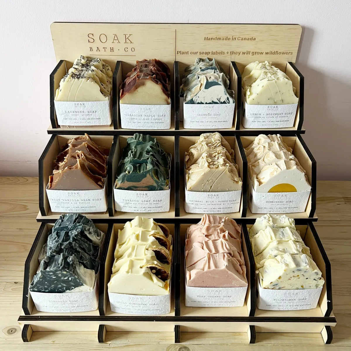 Free Soap Display with $700 Recommended Order