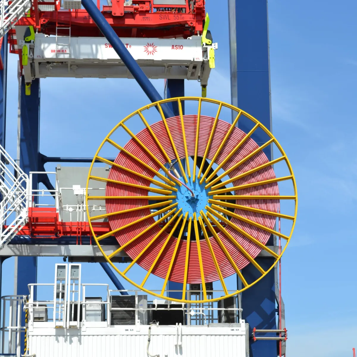Cable Reel for port cranes