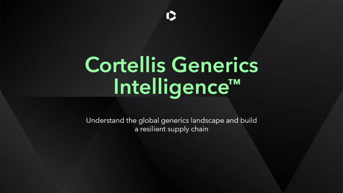 Cortellis Generics Intelligence(TM)