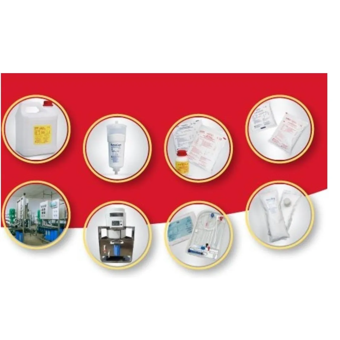 Hemodialysis disposables and consumables