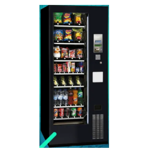 Snack and beverage vending machine