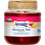 Elaborada com frutas e ingredientes selecionados, a linha de Variegatos Specialitá traz novas possibilidades em texturas e sabores que enriquecem e promovem novas experiências de consumo.
Pronta para o uso e indicada para aplicações em mesclas de sorvetes e na confeitaria, sua textura é conservada mesmo após congelamento e pode ser utilizada na dosagem conforme a necessidade e perfil de cada formulação.
ABACAXI COM VINHO
ABÓBORA COM COCO
AMARENA
AMARENA EM PEDAÇOS
AMORA
BANANA FLAMBADA
BANOFFE
COCADA
DAMASCO
DOCE DE TAPIOCA
FRUTAS AMARELAS
FRUTAS DO BOSQUE
FRUTAS VERDES
MARACUJÁ
MIRTILO
MORANGO
PAMONHA DOCE