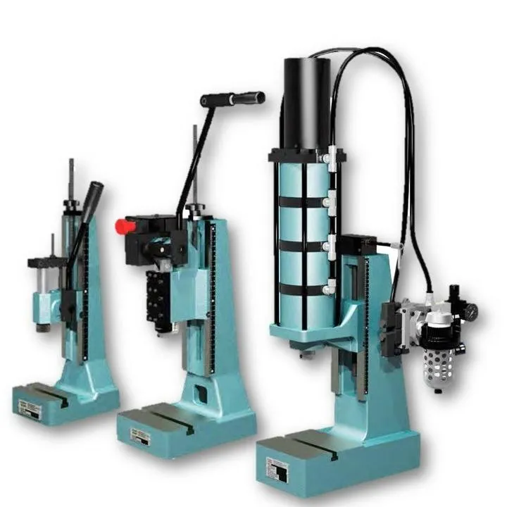 Prensas Manuais, Pneumáticas e Hidropneumátcas