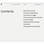 Mobility Report – Voice of Experience Innovators