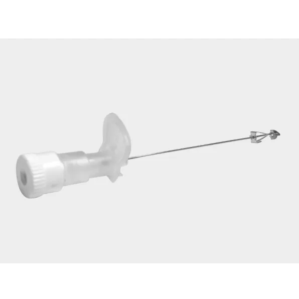 IV Cannula with wings and with port with safety features