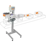 Aplicador de Etiquetas com Pedestal