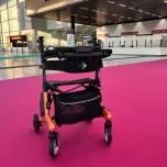 Smart Rollator Motorized Remote Control Up-Downhill Assisted CTI One W102 RC