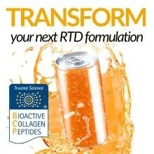 Bioactive Collagen Peptides for scalable RTD
