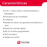 Seladoras a Vácuo de Câmara Simples VM