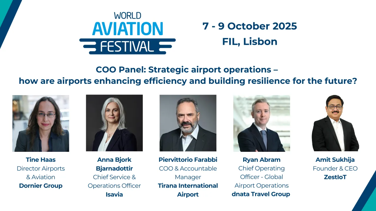 COO Panel: Strategic airport operations – how are we enhancing efficiency and building resilience for the future?