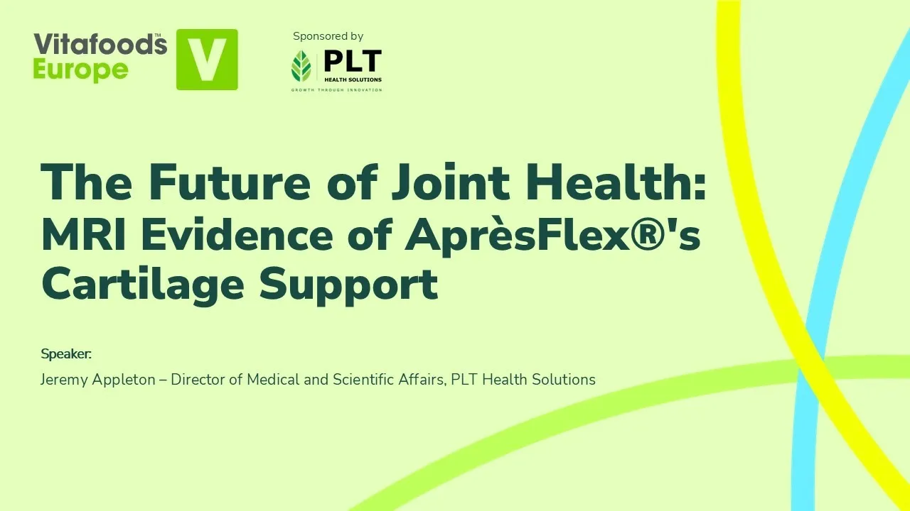 The Future of Joint Health: MRI Evidence of AprèsFlex®'s Cartilage Support