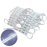 Módulo Resinado Led SMD 2835 Micro c/ 2Led 12v 0,50w IP65 Branco Frio 6500k