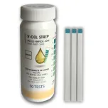 Oil quality test strip
