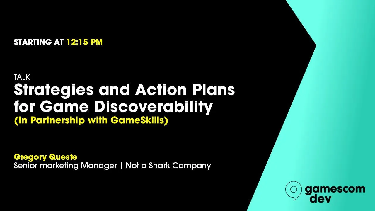 Strategies and Action Plans for Game Discoverability