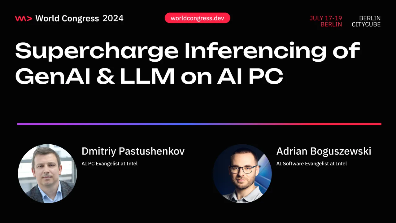 Supercharge Inferencing of GenAI & LLM on AI PC