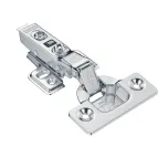 Dobradiça 35mm Pistão Clip-On Inox 304
